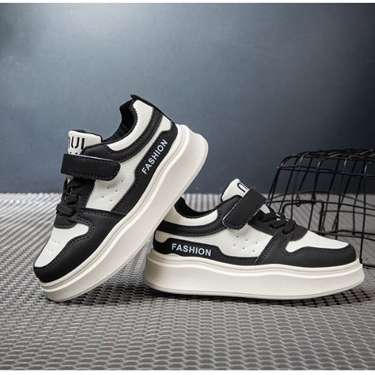 [M137] Giày Thể Thao Bé Trai Bé Gái Fashion Đế Bánh Mì - Giày Sneaker Trẻ Em Da Mềm Chống Trơn Trượt Mẫu Mới TH Kids