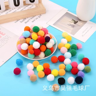 gói 100 Pompom 1cm, nguyên liệu làm treo nôi, nguyên liệu handmade