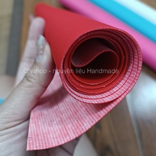 Vải da mềm nhiều màu may túi, bọc ghế, bọc sổ, decor....