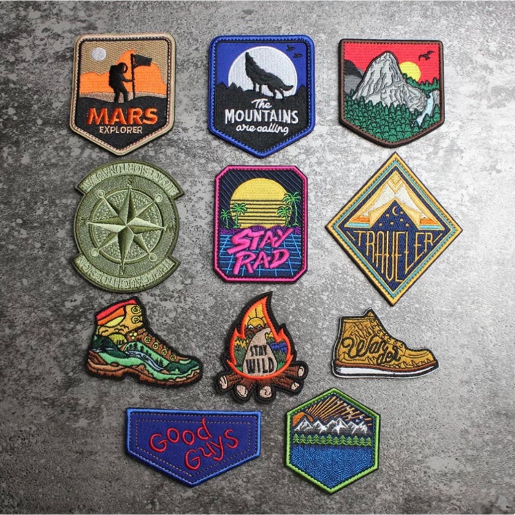 Patch_velcro outdoor_dã ngoại_phượt_cắm trại