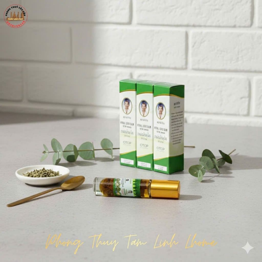 Dầu Lăn Thảo Dược Thái Lan 8cc – Nhỏ Gọn Nhưng Tiện Ích
