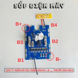 Mạch makita 5s 21v 6Mosfet - 6 fet (Cực Phổ Thông), mạch ráp pin 18650 5cell -30cell