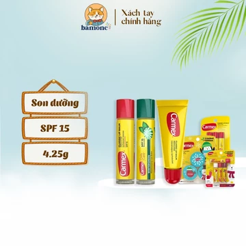 [Air Mỹ] Son dưỡng môi Carmex Lip Balm SPF15 đủ mùi - mềm môi cấp dưỡng ẩm