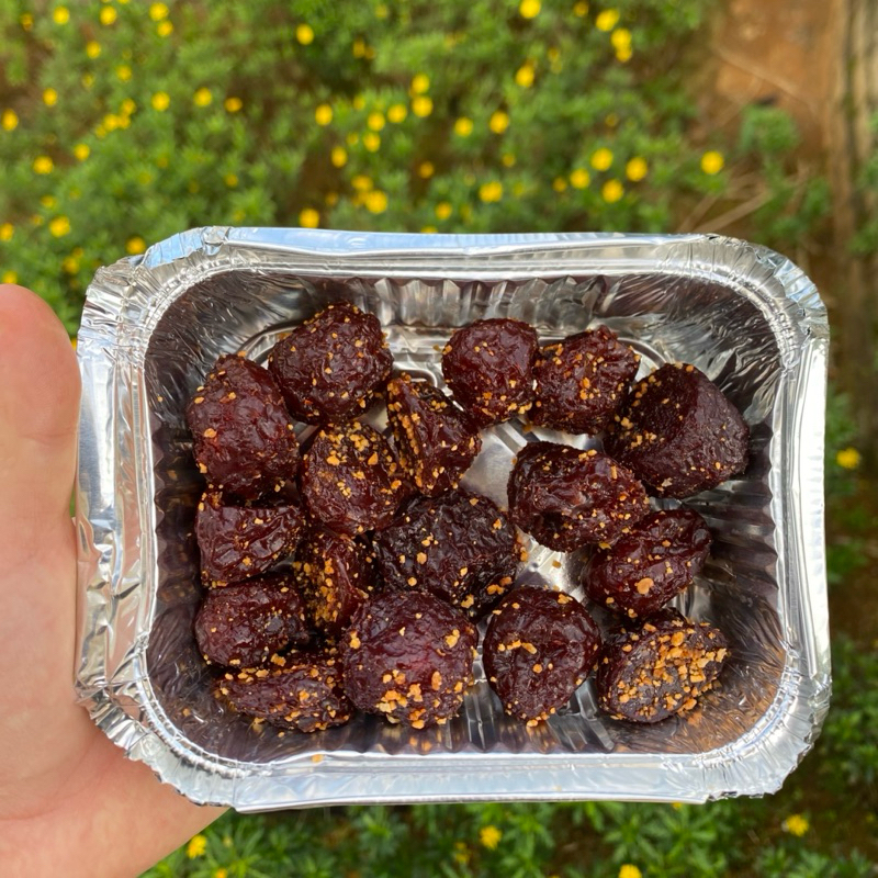 200gr Mận sấy dẻo Muối ớt 🌶️- 100% Trái Cây Tươi, Chua Cay Ngọt Đậm Vị - Đặc sản Tây Bắc