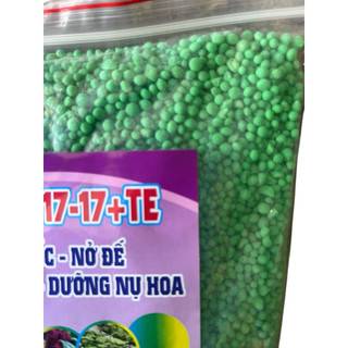 NPK 17-17-17 + TE gói 1kg, siêu nở gốc mai, phì gốc mai và cây kiểng