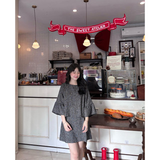 Sofia set - set áo text tay bèo Ma Vie