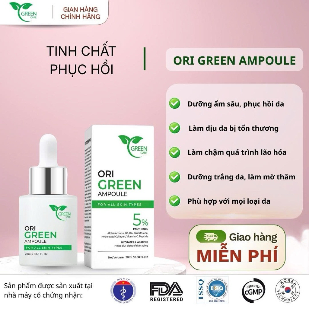 [Mua 2 tặng 1] Mua 2 tinh chất cấp ẩm phục hồi, tặng 1 sữa rửa mặt fullsize