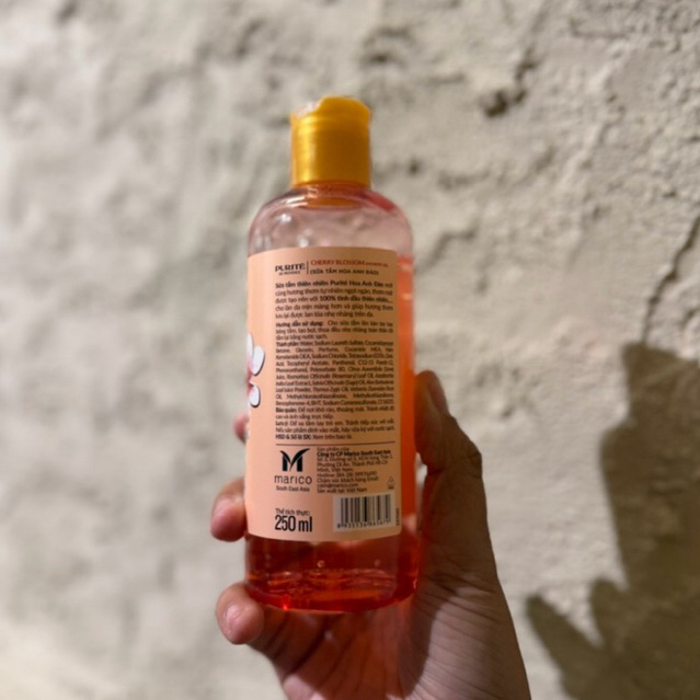 Sữa tắm du lịch mini tiện lợi Purite cherry blassom km 250ml hoả tốc