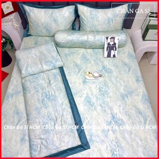 🌇MẪU THIẾT KẾ🌇Bộ Chăn Ga Gối Lụa Lyocell 120s Cao Cấp, Vải Dệt Từ Gỗ Cây Tự Nhiên_Chăn Ga SỈ HCM