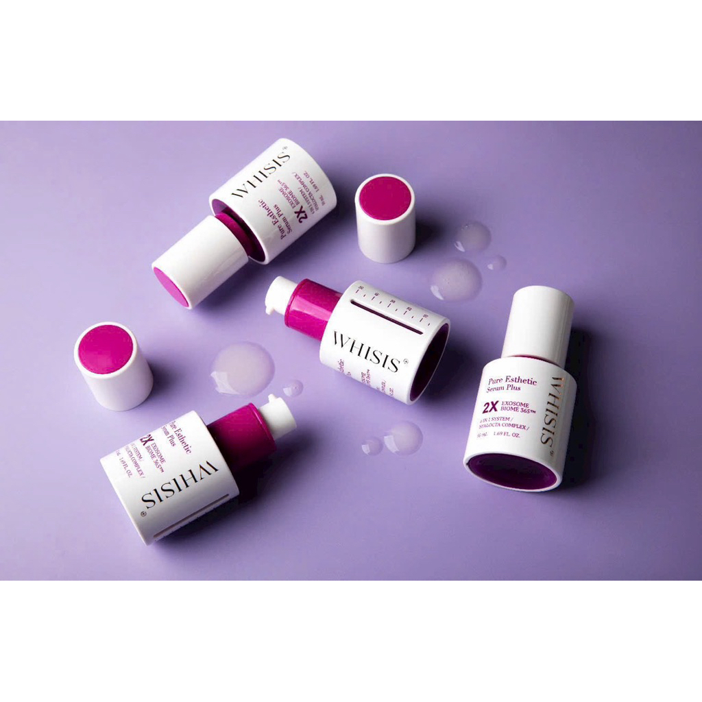 Whisis Pure Esthetic Serum Plus Tinh chất dưỡng sáng và phục hồi làn da ( Exosome Biome 365™) 50ml