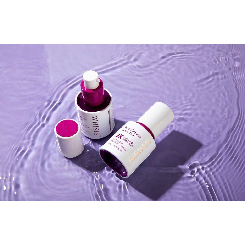 Whisis Pure Esthetic Serum Plus Tinh chất dưỡng sáng và phục hồi làn da ( Exosome Biome 365™) 50ml