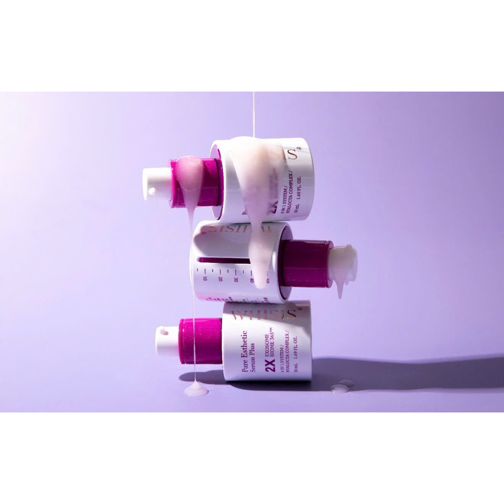 Whisis Pure Esthetic Serum Plus Tinh chất dưỡng sáng và phục hồi làn da ( Exosome Biome 365™) 50ml