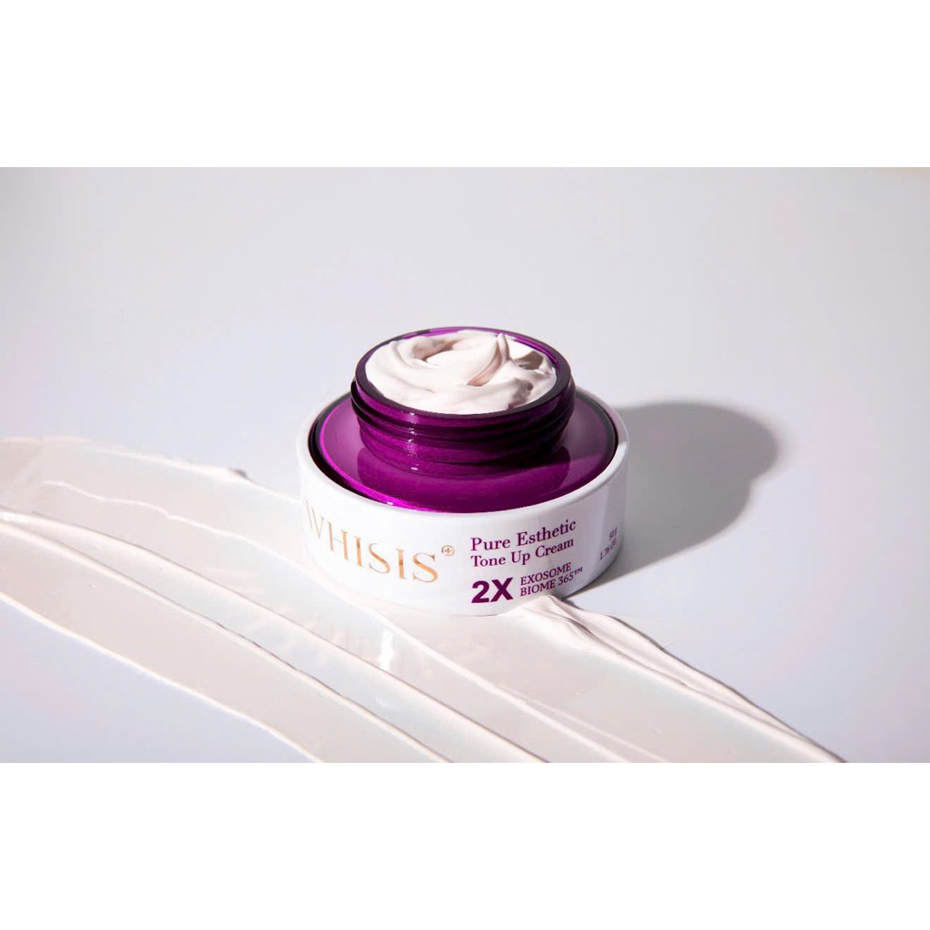 WHISIS Pure Esthetic Tone Up Cream Kem dưỡng nâng tông làm sáng da - cải thiện lão hóa (Exosome Biome 365™) 50g
