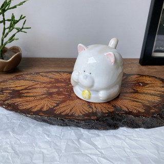 Tượng Mèo Dễ Thương Decor Trang Trí - Gốm Nhật 2hand