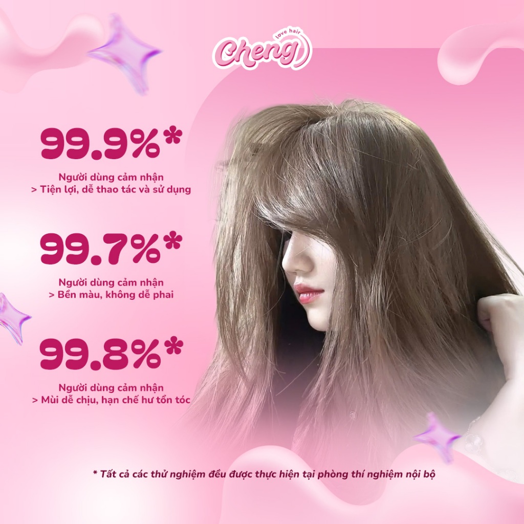 Thuốc Nhuộm Tóc Màu NÂU XÁM HẠT DẺ Không Tẩy | Chenglovehair, Chenglovehairs