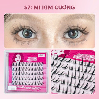 Lông mi giả sẵn keo Lookme Star dễ dàng gắn, có độ cong tự nhiên, mi giả gân trong mềm nhẹ, tái sử dụng được nhiều lần