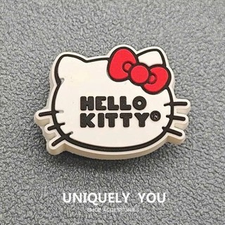 CHARM CHÍNH HÃNG: CHARM HELLO KITTY - HÀNG CHẤT DÀY - CỨNG- NÚT GẮN XỊN
