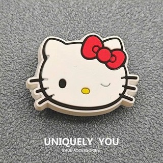 CHARM CHÍNH HÃNG: CHARM HELLO KITTY - HÀNG CHẤT DÀY - CỨNG- NÚT GẮN XỊN