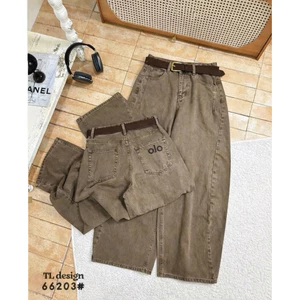 Quần baggy jean chất đẹp loạii 1 dành cho nữ