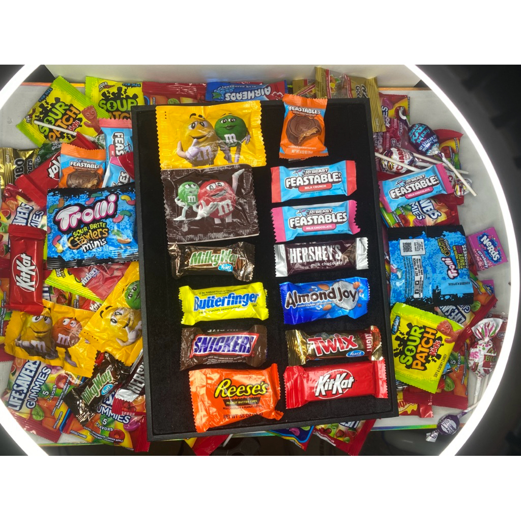 Socola 13 loại MrBeast Feastables Snicker Twix MilkyWay Butterfinger ...
