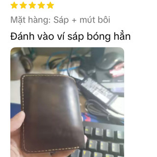 Kem vệ sinh, dưỡng ẩm cho da bò sáp, da bò mộc - Ví da SAGO