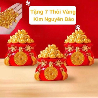 (Hũ tết 2026 nắp mở) hũ đựng muối gạo tài lộc đầu năm mới,Tượng Chiêu Tài Hút Lộc May Mắn, Trang Trí Nhà Ở & Cửa Hàng