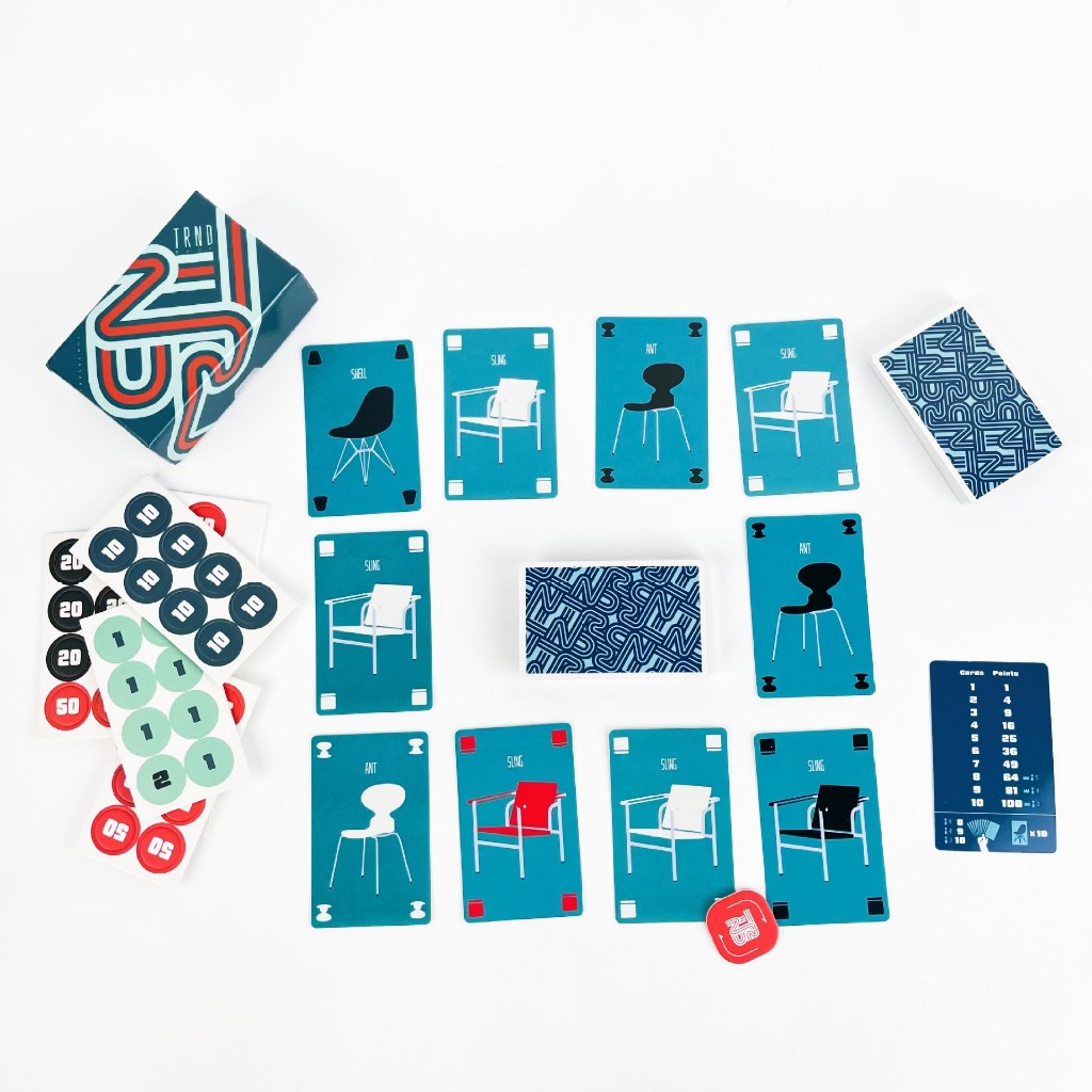 Boardgame TRND Trò chơi thẻ bài thiết kế nội thất