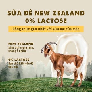 Combo Mix 6 Gói Pate Cao Cấp Bite of Wild 70G, Công Thức Sữa Dê Đạm Tự Nhiên Cho Mèo Từ 2 Tháng Tuổi