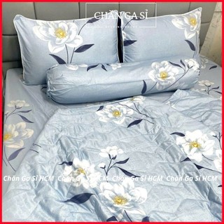 🌱ẢNH THẬT🌱Bộ Ga Gối Lyocell Microfiber Nằm Thoáng Mát, Mềm Mại, Thấm Hút Mồ Hôi Tốt _Chăn Ga Sỉ HCM