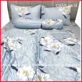 🌱ẢNH THẬT🌱Bộ Ga Gối Lyocell Microfiber Nằm Thoáng Mát, Mềm Mại, Thấm Hút Mồ Hôi Tốt _Chăn Ga Sỉ HCM