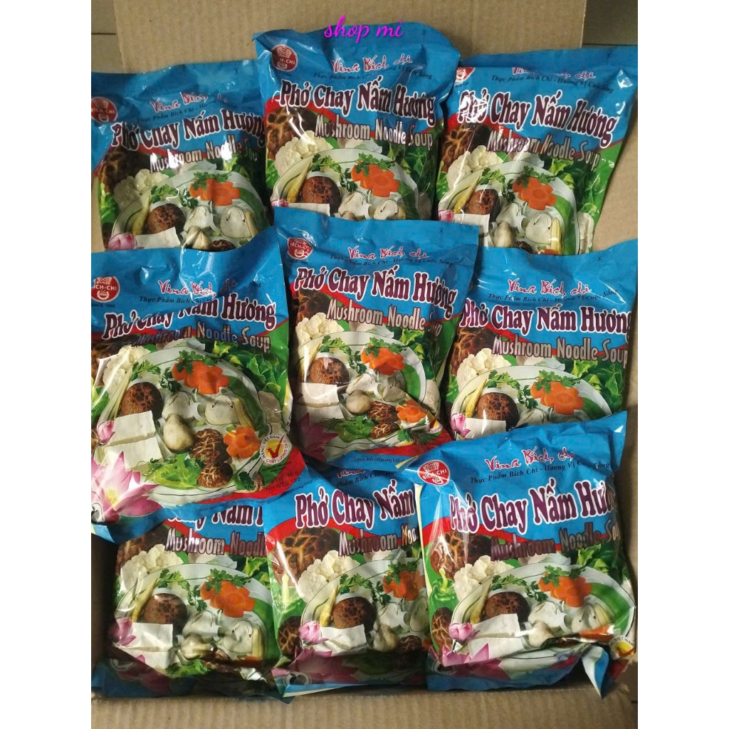 Combo 15 gói Hủ Tiếu Nam Vang/ Hủ tiếu Chay/ Phở chay/ Miến chay 60gr