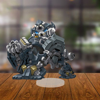 Mô Hình Acrylic Chibi Transformers, Quà Tặng Anime, Trang Trí Bàn