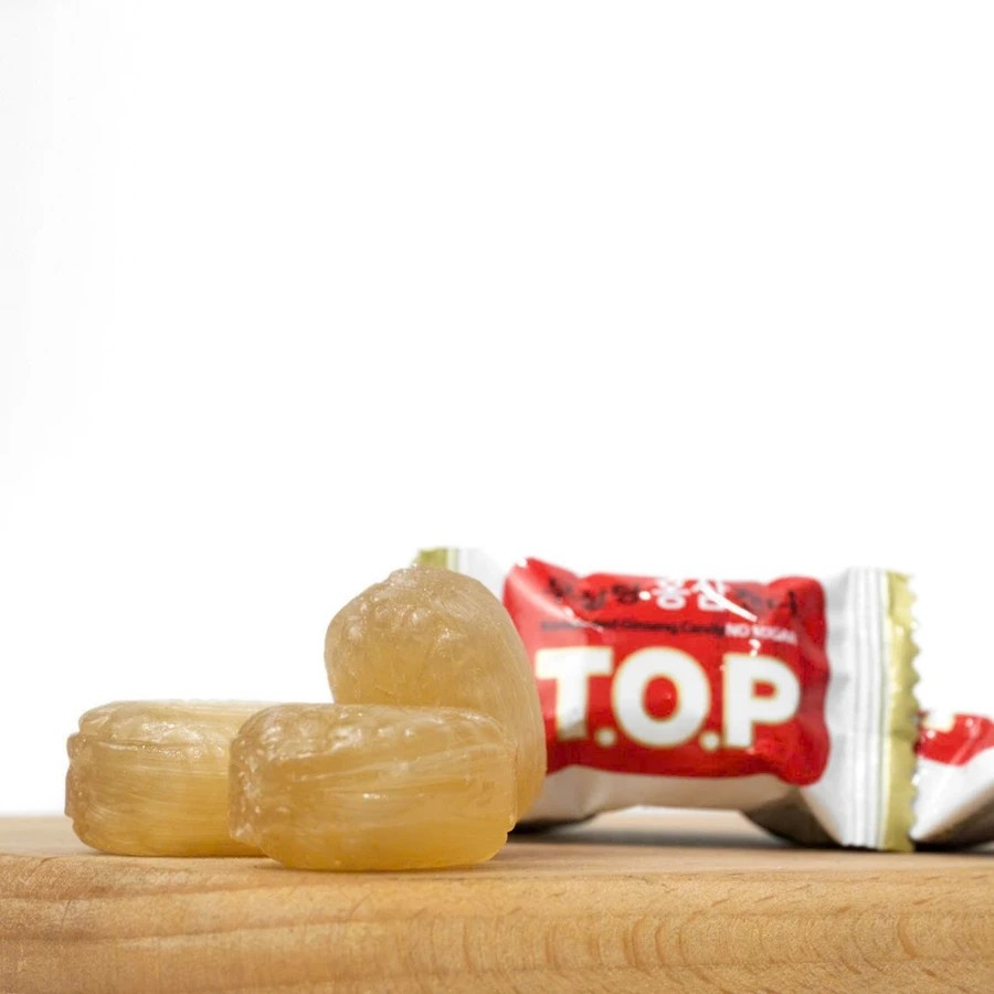 Kẹo Sâm Không Đường T.O.P Deasan 500gr/bịch