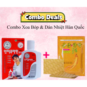Combo Dầu Nóng và Miếng Dán giảm đau Hàn Quốc