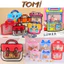Túi Zip Đựng Bánh Kẹo Họa Tiết Hoạt Hình Chất Liệu Nhựa Nguyên Sinh Dẻo, Bền Lâu, An Toàn TOMI 098