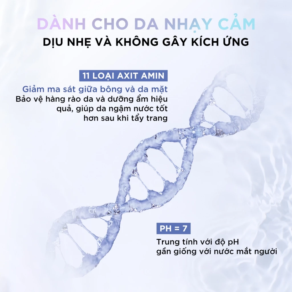 [AMINO MICELLAR MỚI] Nước tẩy trang làm sạch sâu, loại bỏ bụi bẩn & trang điểm 3-in-1 L'Oreal Paris