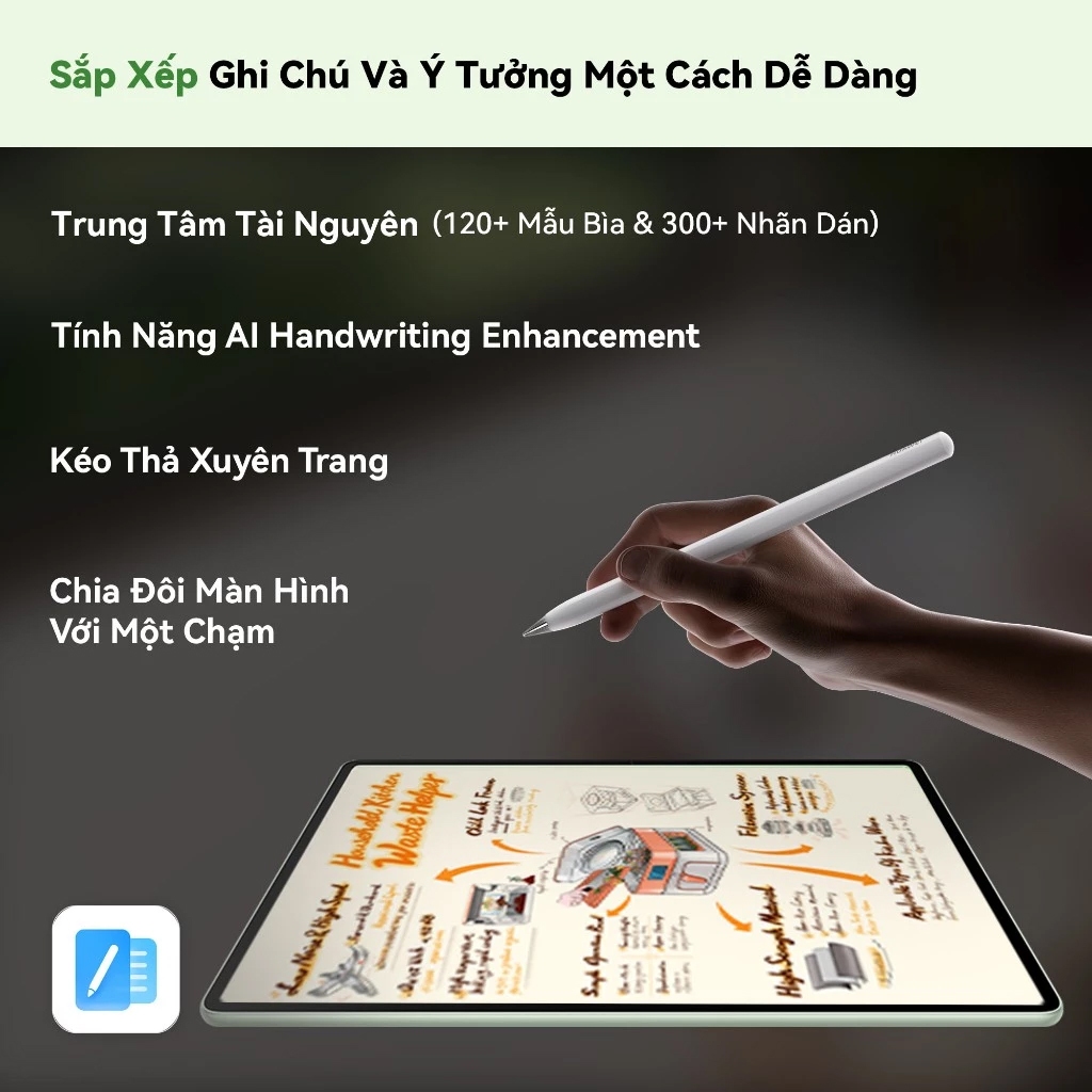 Máy Tính Bảng HUAWEI MatePad 12 X | Hiệu Suất Như PC | Màn Hình PaperMatte 12" Rõ Nét | M-Pencil Pro | BigBuy360 - bigbuy360.vn