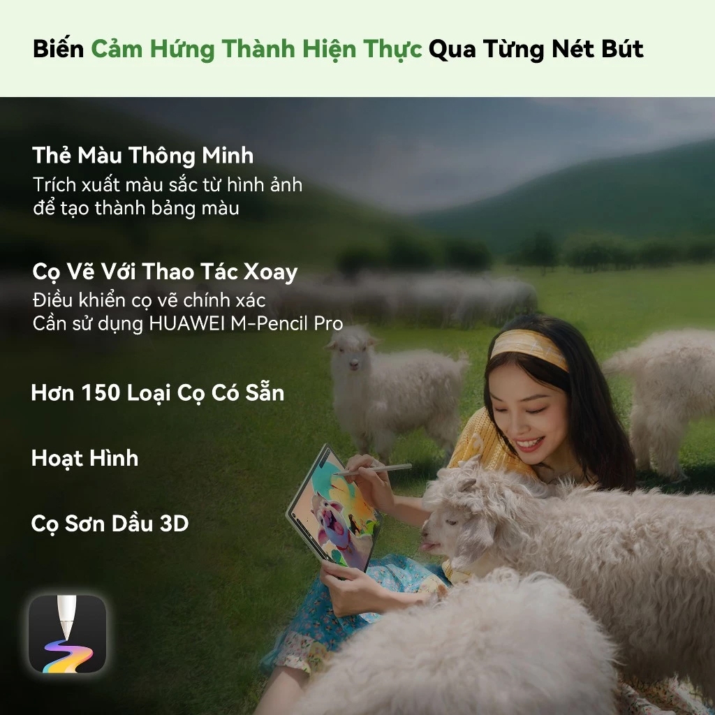 Máy Tính Bảng HUAWEI MatePad 12 X | Hiệu Suất Như PC | Màn Hình PaperMatte 12" Rõ Nét | M-Pencil Pro | BigBuy360 - bigbuy360.vn