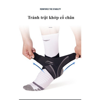 Băng Cổ Chân Li-ning  Chính hãng chơi thể thao Chống Lật, Phòng Tránh Chấn Thương (1 cái)
