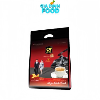 Cà phê hòa tan 3in1 G7 Trung Nguyên bịch 800g/ 50 gói
