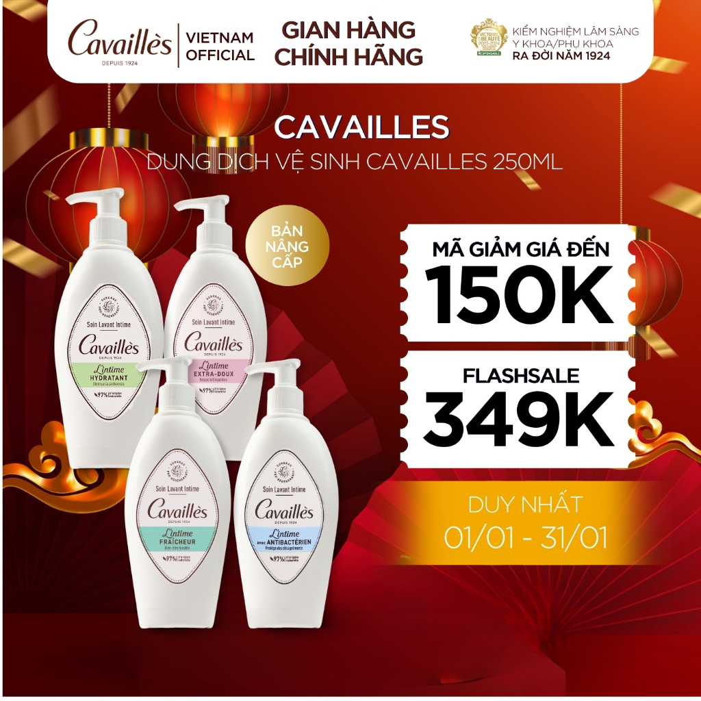 Dung Dịch Vệ Sinh Phụ Nữ Rogé Cavaillès Siêu Dưỡng Phục Hồi Niêm Mạc 250ml
