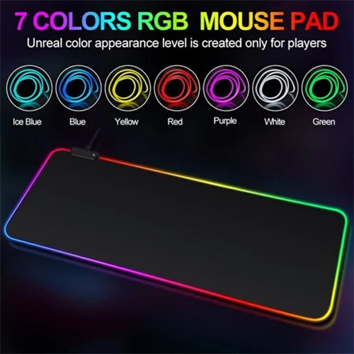 Miếng Lót Bàn Phím Đèn LED RGB Đa Màu Sắc Động | BigBuy360 - bigbuy360.vn