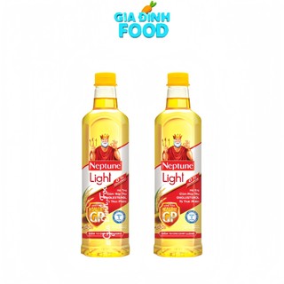 Dầu Ăn Thượng Hạng Neptune Light Chai 1 Lít