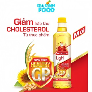 Dầu Ăn Thượng Hạng Neptune Light Chai 1 Lít