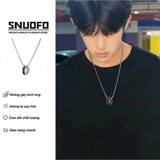 SNUOFO - Dây chuyền nam mới thời trang và đa năng mặt dây chuyền bằng thép titan cao cấp