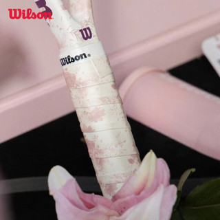 Wilson 2024 Flower Overgrip 3 Pack SMU Pink/White Quấn Cán Vợt Tennis WR8446301001