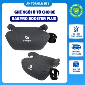 Ghế Ngồi Ô Tô Cho Bé BABYRO BOOSTER PLUS Isofix, Đệm Ngồi Ô Tô Cho Bé Ghế Cho Trẻ Ngồi Ô Tô
