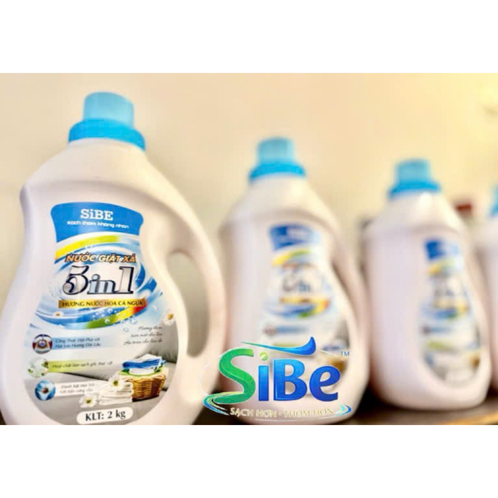 SiBE 5in1 — Nước giặt xả đa năng cho gia đình thông minh