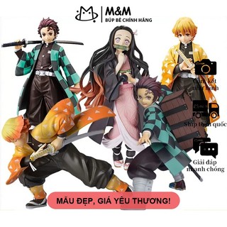 Mô Hình Thanh Gươm Diệt Quỷ: Zenitsu, Kyojuro, Tanjiro - Đồ Trang Trí Máy Tính & Sưu Tầm