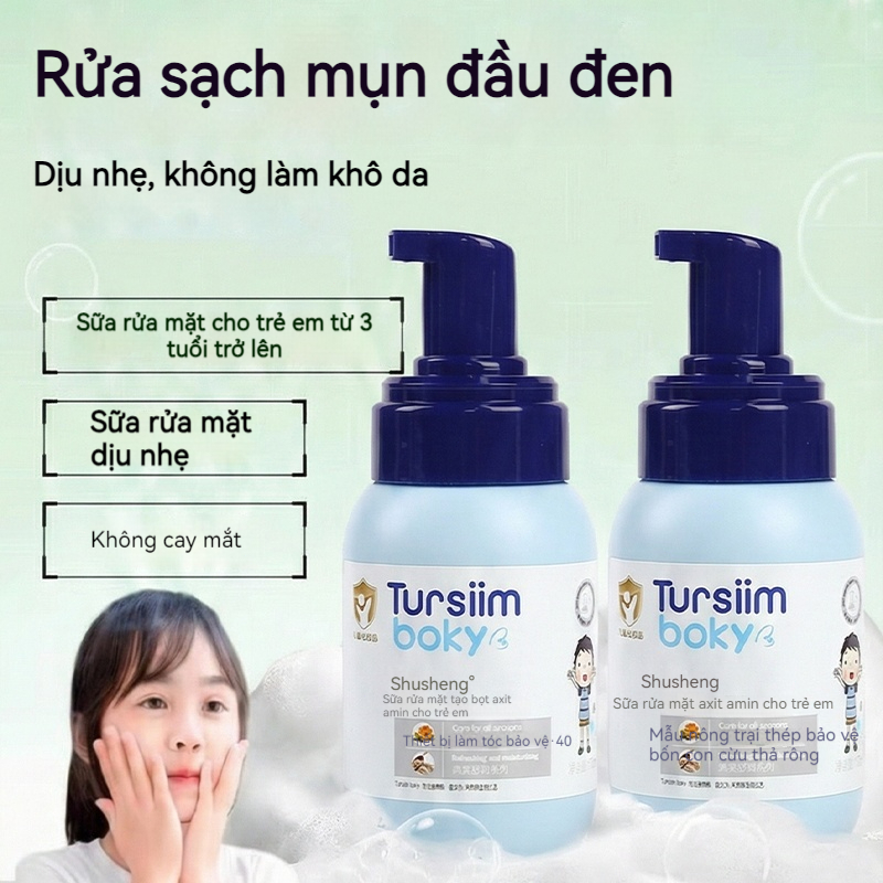 Bọt rửa mặt tuổi dậy thì 170ml – Chứa Amino Acid, làm sạch dịu nhẹ, giảm dầu nhờn, da mềm mịn